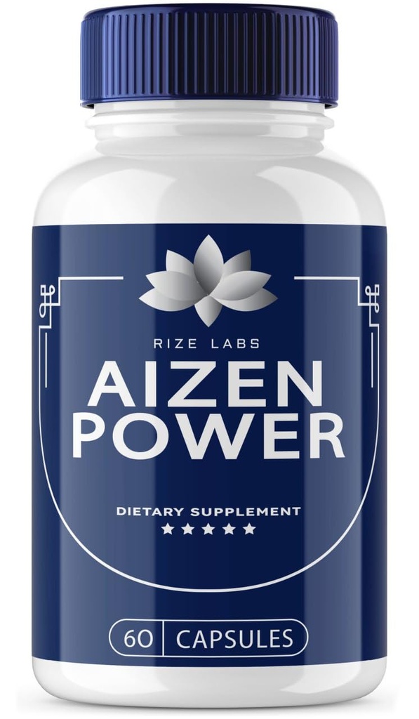 Rize labs - Aizen Power for Men, All Natural Male Supplement to Boost Energy and Performance (60 kapslar)