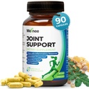 Wellnee Joint Support Supplement - Glukosamiini Chondroitin MSM, Boswellia & Turmeric - Relieves Joint Discomfort & Tukee joustavuutta - Wellknee Joint Support - 90 kapselia, 30 palvelinta
