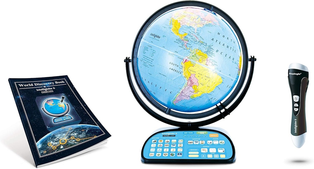 Replogle Globe lapsille interaktiivinen 12 tuuman puhuva maailma Globe seisoo,oppiminen koulutus lelu4Kids luokkahuoneessa lapsille ikä 4-8 & sisustus