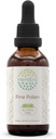 HerbEra Pine Pollen B60 Alkoholiton kasviperäinen uute Tincture, väkevät nestemäiset tihkurat Natural (Song Hua Fen, Scots Pine, Pinus Sylvestris) 2 fl oz