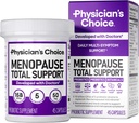 Läkares CHOICE Menopause Probiotic Supplement for Women - Stöder Hormone Balance, Hot Flashes, Night Sweats, Weight Management, Bloating & Gut Health - med Black Cohosh, Resveratrol + - 45ct
