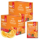 Ener-C - Vitamin C Immune Support, 1000mg Vitamin C Effervescent Multivitamin Drink Powder, Fruit Juice Vitamin C Drink Mix för Hydration med elektrolyter, Orange, 60 Packets (2-Pack)