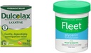 Dulcolax Yön yli - Relief Laxative for Gentle Ummetus Relief, Bisacodyl 5 mg Tablets, 50 Count & Fleet Laksative Glycerin Suppositories for Adult Ummetus, Adult Laksative Jar Aloe Vera, 50 Ct