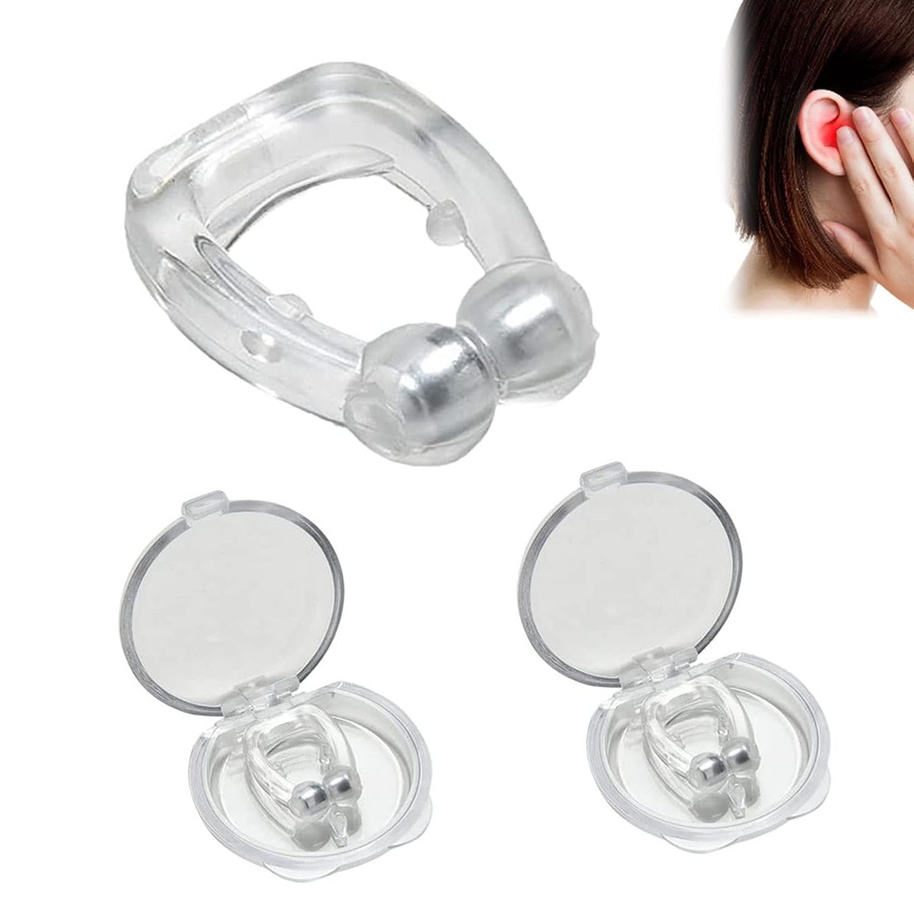 Auricalm Tinnitus Relief Device, 2023 Uusi tinnitus Relief for Rening korvat-laite, korvahoito tuotteet lopettaa soiminen (1 pari)
