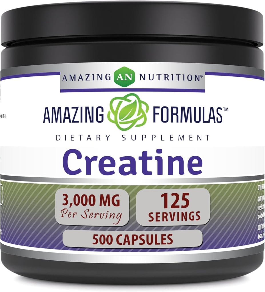 Hämmästyttävä Formula Kreatiini 3000 Mg Aminohappo täydentää 