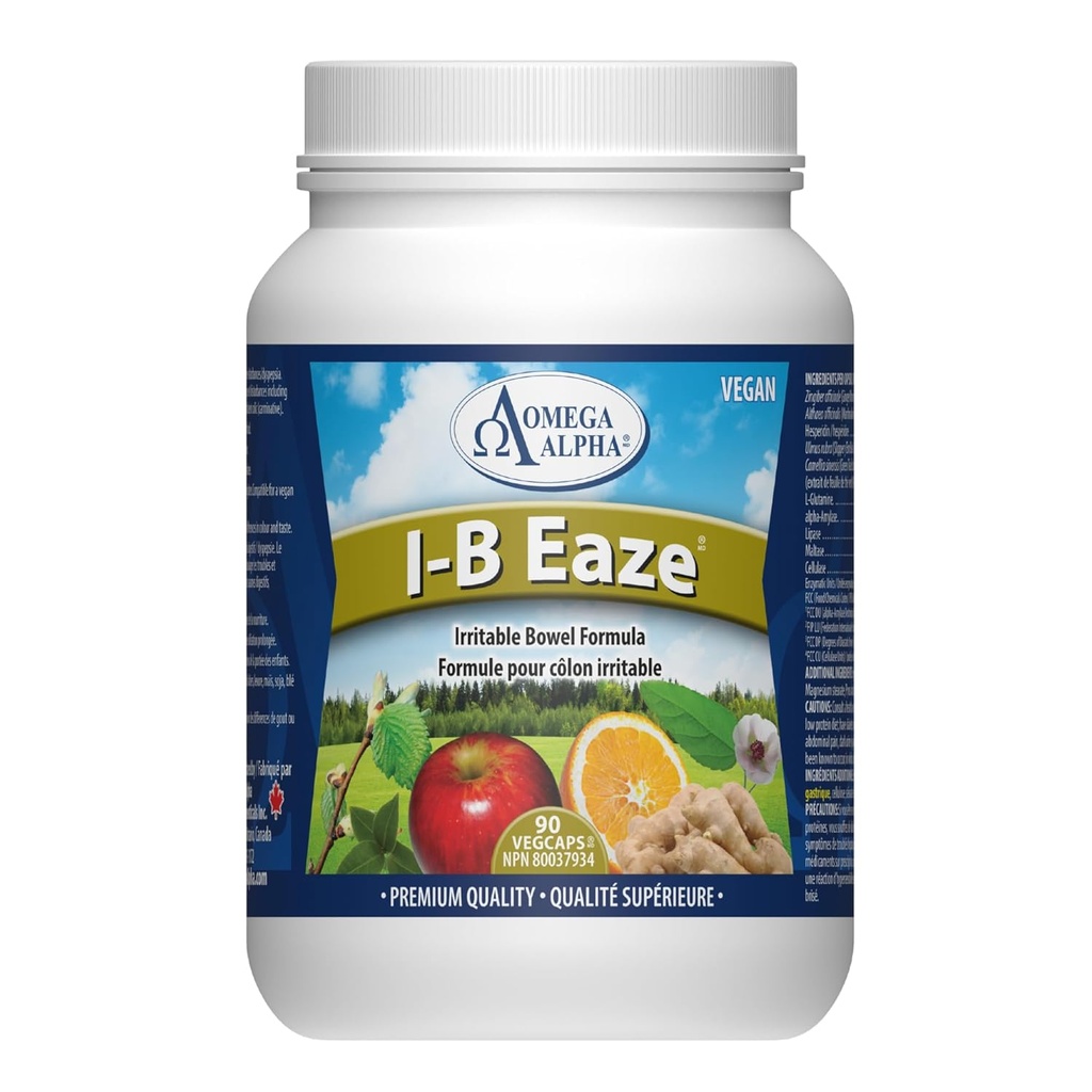 Omega Alpha I- B Eaze for Intestines & Vatsahaavat 90 kapselia