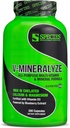 Species Nutrition V-Mineralyze All-Purpose Multivitamin, Vitamin C och D3, Chelated Minerals, Blueberry Extract med anti-Oxidant Properties, 300 kapslar