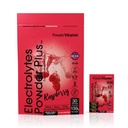 PowerVitamin Electrolytes Powder Packets - Vadelma - Keto Electrolytes Daily Energy - Hydraation Powder 1000 mg Kalium, 120 mg magnesium, nolla-kalorit - 30 Hydration Packets