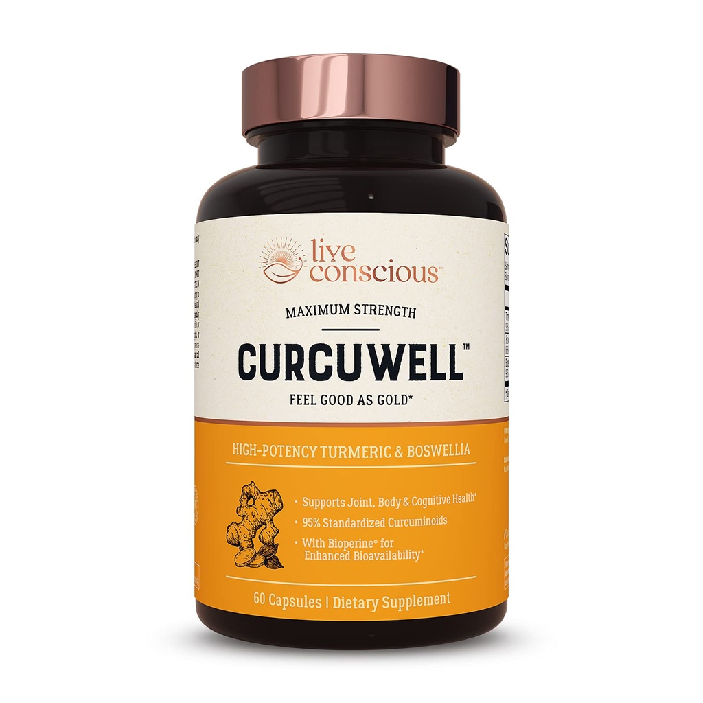 Live Tietoinen CurcuWell - Curcumin ja Boswellia Blend ...