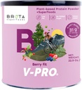 Vegan proteinpulver - Plantbaserad protein för energi och muskelboost - ren skaka i Berry Blend smak