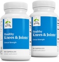 Terry Naturally Healthy Knees & Joints - Kosttillskott för att stödja benhälsa och gemensam flexibilitet - Hälsosam knä och höfthjälp med Calcium Fructoborate - 60 kapslar, 2 Pack