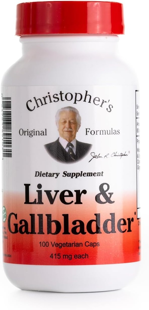 412494-Christopherin maksa- ja sappirakko - 425 mg - 100 kasvissyöjäkapselia
