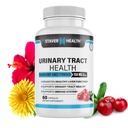 Urinary Tract Health, Cranberry Pills för kvinnor, D Mannose 1000mg kapslar - Dandelion Herb Supplement - Hjälper kvinnor hälsa, 60 CT
