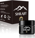 Shilajit Hartsi Fulvic Acid & Trace Minerals, Original Siperian Pure Shilajit kanssa 85+ Hummerihappo, Tuki Aineenvaihdunta & Immunojärjestelmä - 100 Tarjoilu / 1,7 Oz