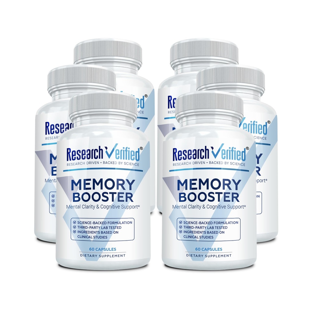 Tutkimus Varmennettu muisti Booster - Nootropic täydennysosa - Enhance kognition and memory - Lion