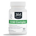 365 by Whole Foods Market, Vitamiini B-50 Complex, Vegan, 90 kapselia