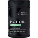Urheilu Tutkimus Keto MCT öljy pillereitä Coconut Oil Keto Fuel for The Brain & Body - Ei-GMO Varmennettu, soija & Gluteenittomia nesteitä Softgels (240 Count)