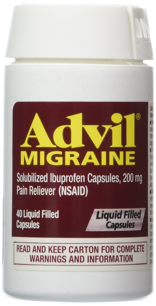ADVIL MIGRAINE LIGUI- GELS (40 Kapseli)