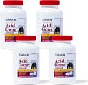 Major Acid Gone Extra Strength Antasidit Pureskeltavat tabletit - Anti-Acid Relief - Acid Reflux Medicine for Aikuinen - Vatsavaivat, happovaivat ja närästyksen lievitys - Long-Lasting - 100 Count (4 pakkaus)