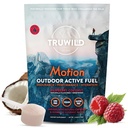 TruWild Motion All Natural Pre workout Powder Drink Mix for Men & Women with no Jitters or Crash, Whole Food Plant Based Vegan, Organic with Electrolytes + BioPerine, 20 tarjoilut (Coconut Vadelma)