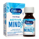 Enfamiili fer-in-sooli rauta Supplement Drops for Infants & Toddlers, tukee aivojen kehitystä, 50 ml Dropper pullo