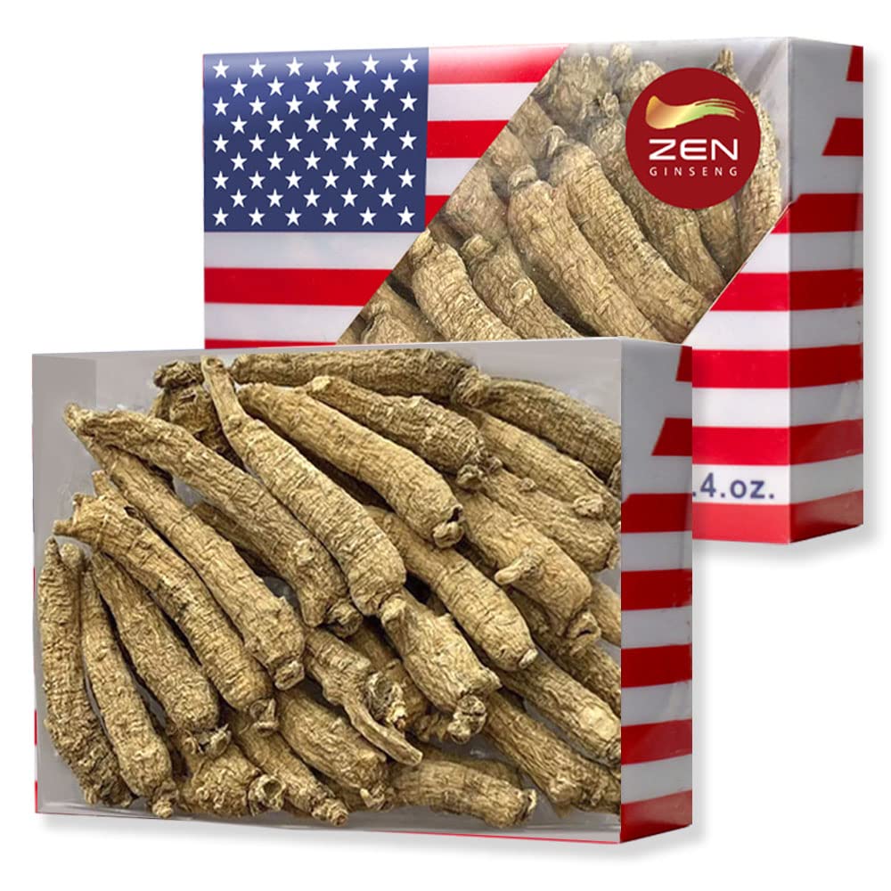 2 laatikot Hand Selected American Ginseng Root-Small Tail (4oz/Box)