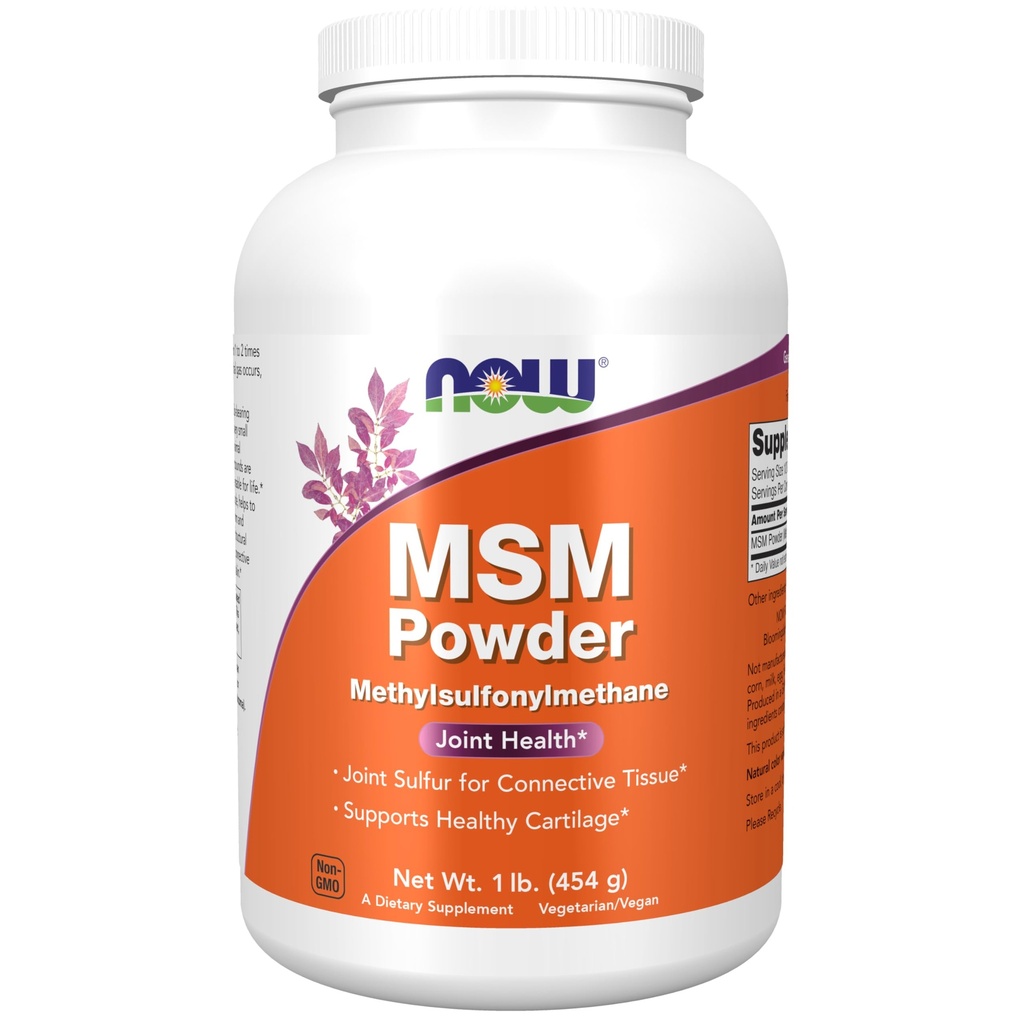 NYT elintarvikkeiden lisäravinteet, MSM (Metyylisulfonyylimetaani) Powder, tukee tervettä ruoka*, Yhteinen terveys*, 1-kiloinen
