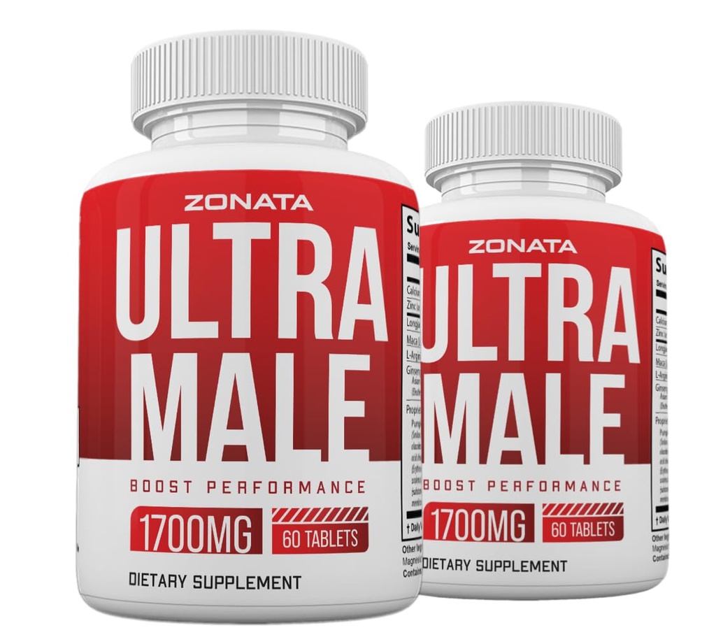 (2 pakkaus) Ultra mies pillereitä, Power Ultra mies täydentää Advanced Formula, 120