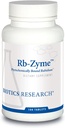 Biotics Research Rb Zyme Whole Food Rubidium Source, Ultra Trace Mineral, Glandular Health. 100 tablettia