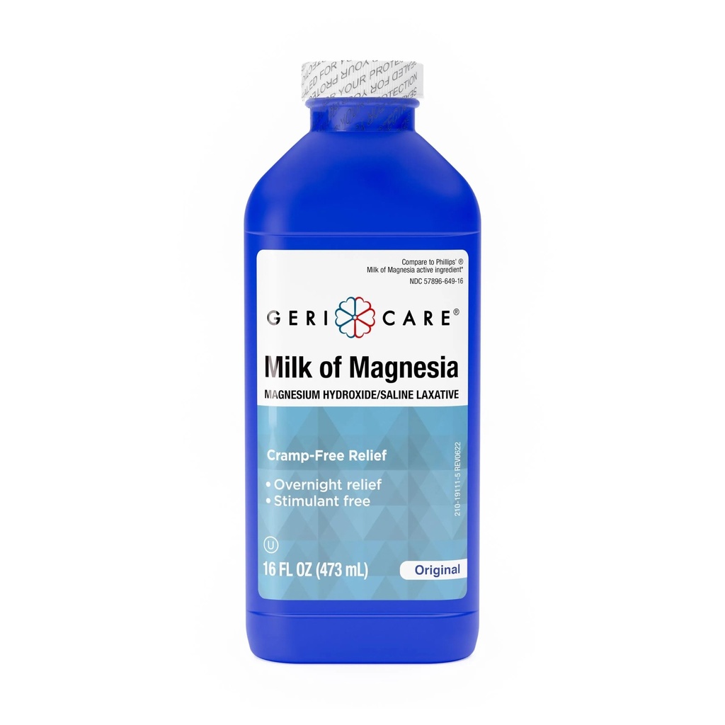 GeriCare Magnesian maito, magnesiumhydroksidi 1200 mg