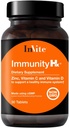 Kutsu Health Immuniteetti HxTM - tukee tervettä immuunijärjestelmää - 500 mg C-vitamiinia, 50 mikrog (2000 IU) D3-vitamiinia ja 30 mg sinkkiä - 30 tablettia (2-pakkaus)