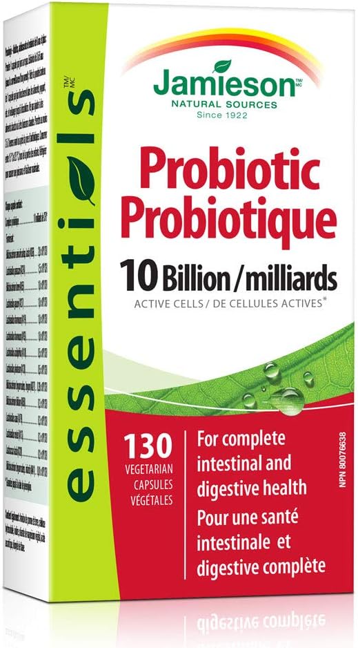 Jamieson Probiootti 10 miljardia Active Cells, 130 vegi caps