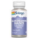 SOLARAY Glukosamiini Sulfaatti 1500 mg, Terve Joint Support Supplement, Tehokas Connecttive Kudos ja Joint Health Formula Turmeric & Boswellia, 60 päivän rahat takaisin takuu, 30 Serv, 60 VegCaps