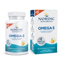 Nordic Naturals Omega-3, Lemon Flavor - 90 Soft Gels - 690 mg Omega-3 - Fish Oil - EPA & DHA - Immuunituki, aivojen ja sydämen terveys, optimaalinen hyvinvointi - ei-GMO - 45 Servings