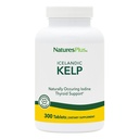 NaturesPlus IcelAndic Kelp - 150 mcg jod; 150 mg Kelp- 300 vegetariska tabletter - Naturligt jodtillskott - Glutenfri - 300 portioner