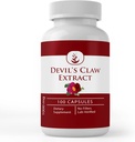 PURE ORIGINAL INGREDIENTS Devil's Claw Extract (100 kapslar) Alltid ren, inga tillsatser eller fillers, Lab Verified