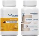EyePromise Zeaxanthin Eye Vitamin och Screen Shield Teen Chewable Eye Vitamin