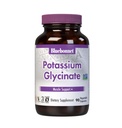 Bluebonnet Kalium Supplement 99 mg Albion Glycinate Complex - Elektrolyyttitasapaino, lihasvoima ja Recovery Mineral Support for Women & Men* - Ei-GMO, Vegaani, Gluteenittomat - 90 Vihanneskapselit