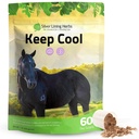 Silver Lining Yrtit Keep Cool Horse Calming Supplement - Horse Health Rauhoitu & Focus Supplement - Horse Calming Lisäravinteet Natural Yrtit kuten kamomilla, Echinacea, & enemmän - 1 lb 60-päivä tarjonta