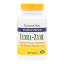 NaturesPlus Ultra-Zyme - 90 tabletter - Enzymtillskott för att stödja hälsosam matning - Glutenfri - 45 portioner