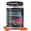 Creatiini Gummies 5g- Luonnollinen Creatiini Monohydraatti miehille & naisille- herkullinen mansikka Vesimeloni maku- Boost vahvuus, energia & lihasten kasvu-Vegaani pre harjoitus Gummies- valmistettu USA