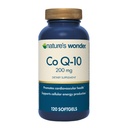 Nature's Wonder CoQ10 Supplement - CoQ10 200mg Softgels för att stödja hjärthälsa, kardiovaskulär funktion och cellulär energiproduktion, 120 Softgels, 120 dagars leverans