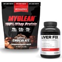 Myogenix Liver Support Supplement & Myolean Chocolate Whey Protein 