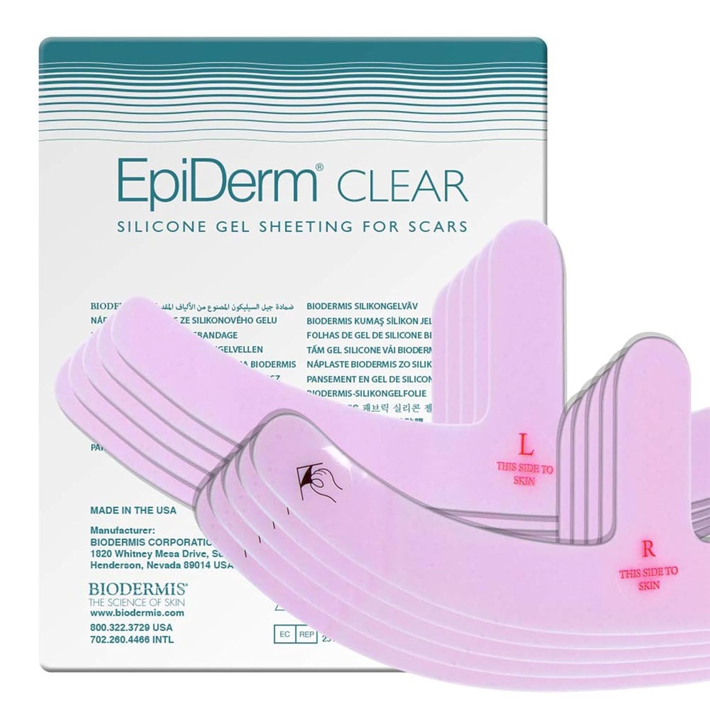 Epi-Derm Mastopexy Anchor Shape Silicone Nauha ... Anchor Design Rintaleikkaukseen - Helps Smooth & Fade Scars ... Premium-Luokka Silicone, Uudelleen käytettävä & Pestävä ...