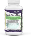 Vital Earth Minerals Humidic Minerals kapselit - 70+ Trace Minerals luonnollisesti esiintyy häilyvä happo, Alkalizing Mineral Supplement for Detox, Gut Health, Wellness, 120