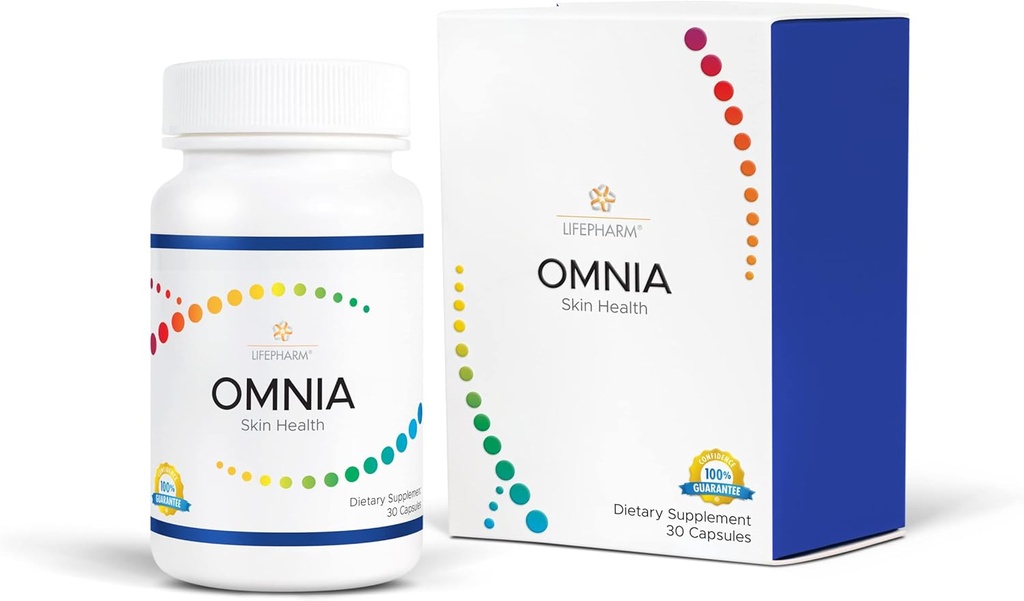 Omnia - iho, hiukset ja kynnet täydentää - Triple Acting Complex terve ja hehkuva iho - Ominaisuudet luonnollinen sekoitus vitamiineja, kivennäisaineita, kollageeni ja muut superruokaa - 30 kapselia