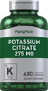 Piping Rock Kaliumsilikaatti Supplementti 275 mg ... 400 kapselia...