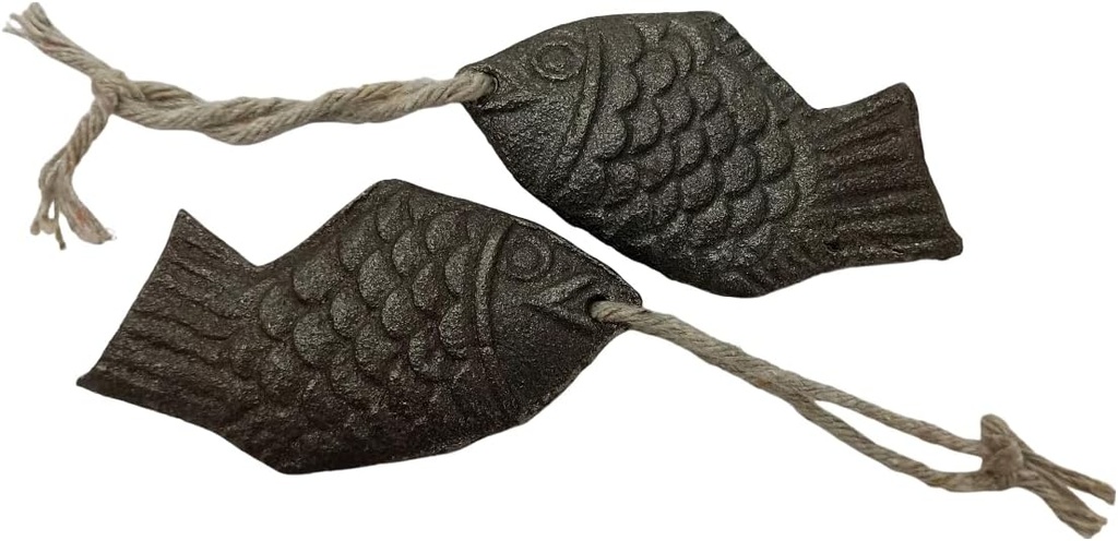 Iron Fish, 2 pakkaus kala puute, luonnollinen lähde rautaa, turvallinen ruoanlaittotyökalu lisätä ruokaa ja vettä, vähentää riskiä puute, täydentää raskaana oleville naisille ja vegans