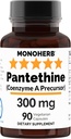 Monoherb Pantetin 300 mg per kapsel - 90 vegetariska kapslar