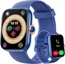 ENOMIR Smart Watch for Women Miehet (Vastaus/Make puhelut) Yhteensopiva iPhone/Android/Samsung, Alexa Sisäänrakennettu, [1.91" HD Screen] vedenpitävä Fitness Watch with Heart Rate/Sleep/SpO2 Monitor(Blue)